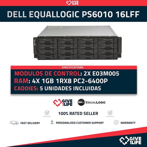 Dell equallogic ps6010 16lff - dell,