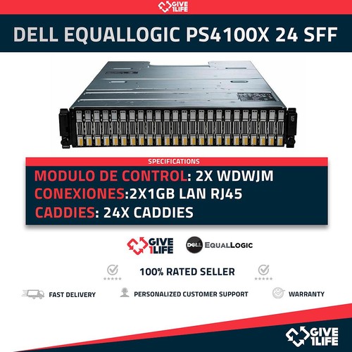 Dell equallogic ps4100x sff - equallogic,